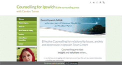 Desktop Screenshot of carolynturnercounselling.co.uk