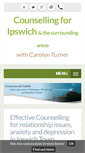 Mobile Screenshot of carolynturnercounselling.co.uk